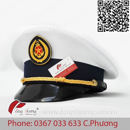 KP 47 - Mũ nón Hàng Hải Thuyền Trưởng Máy Trưởng